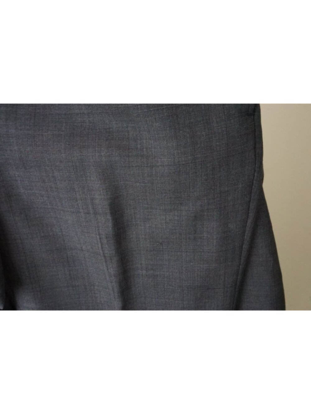 Lauren Ralph Lauren Slim Fit Blue Plaid Wool 3 Pc Suit Jacket Pants Vest Sz 44R - Picture 6 of 12